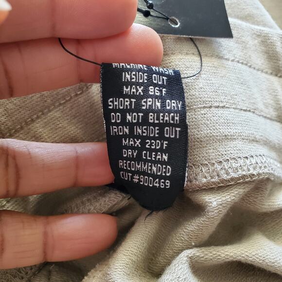 BCBGMaxazria Capri Pant Zippered Bling Jacket Sweatsuit S - Picture 13 of 13